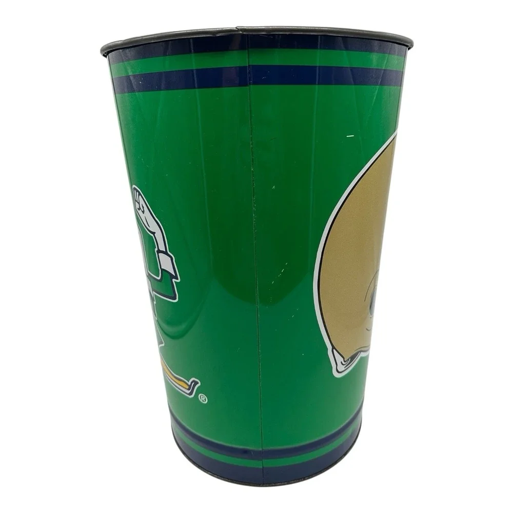 Vintage Notre Dame Fighting Irish Wincraft Trash‎ Can Licensed USA 15